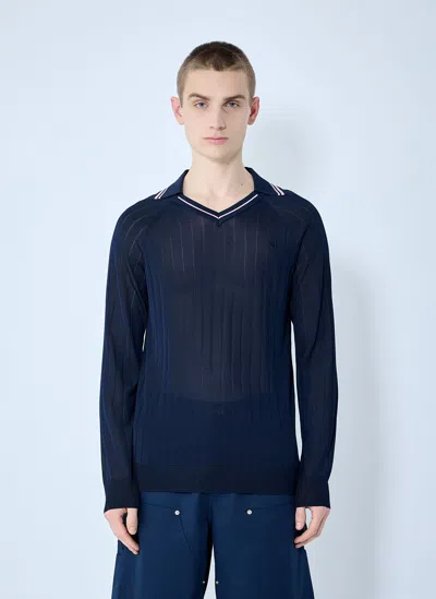 WALES BONNER ROOTS POLO SHIRT