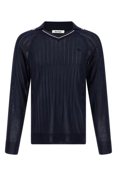 WALES BONNER WALES BONNER 'ROOTS POLO SHIRT' SWEATER