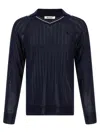 Wales Bonner Roots Polo Shirt Sweaters And Cardigans Multicolor In Multicolor