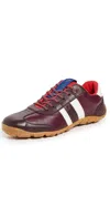 Wales Bonner Lace Up Sneaker In Cognac