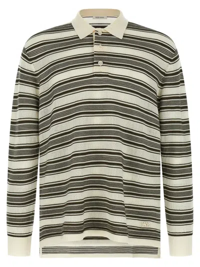 WALES BONNER WALES BONNER 'SAMUEL' POLO SHIRT