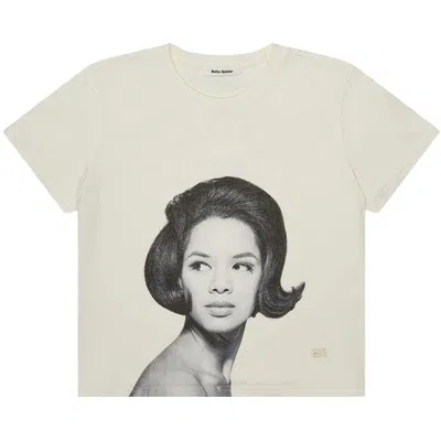 Pre-owned Wales Bonner Selah Cropped T Shirt 'ivory' | White | Men's Size Xxl