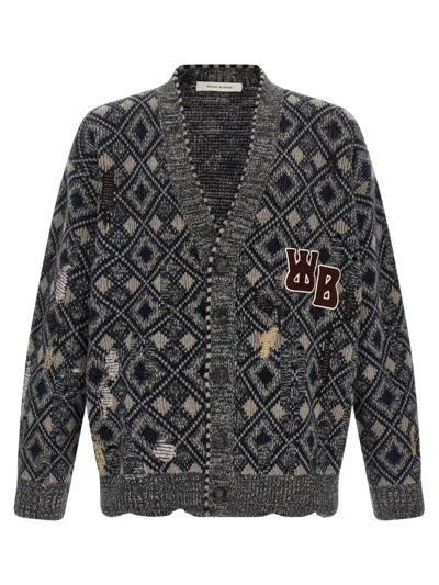 WALES BONNER WALES BONNER 'SIBLING' CARDIGAN