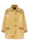 Wales Bonner Sierra Coat In Yellow