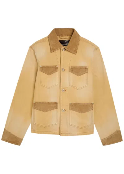 WALES BONNER WALES BONNER SIERRA PANELLED CANVAS JACKET