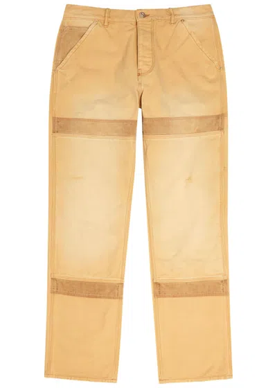 WALES BONNER WALES BONNER SIERRA PANELLED CANVAS TROUSERS