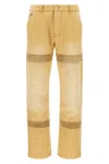 Wales Bonner Japanese Canvas Sierra Straight Trousers In Sand