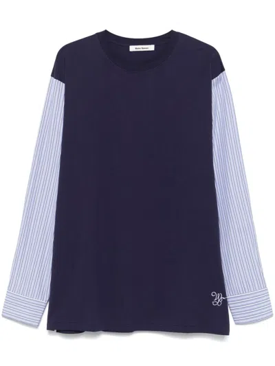 Wales Bonner Sight T-shirt In Blue
