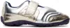 Wales Bonner Mixed Metallic Grip Modern Sneakers In 19085 Gold