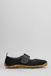 Wales Bonner Sneakers In Black Leather And Fabric In Black