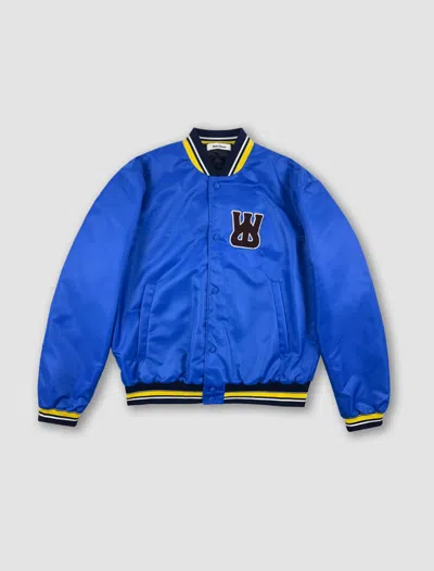 WALES BONNER SORBONNE 56 NYLON VARSITY JACKET