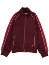 Wales Bonner Sports Sweatshirt In Burgundy