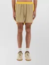 Wales Bonner Sporty Shorts Featuring Contrast Trim In Yellow
