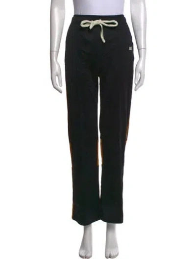 Pre-owned Wales Bonner Straight Leg Pants In Black