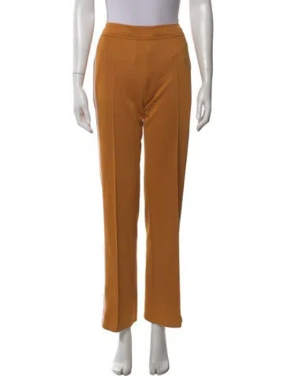 Pre-owned Wales Bonner Straight Leg Pants In Orange