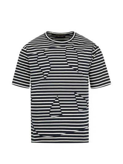 Wales Bonner Striped Crown T-shirt In Multi