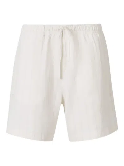 Wales Bonner Striped Linen Shorts