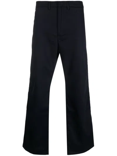 WALES BONNER STUDDED COTTON BOOTCUT TROUSERS