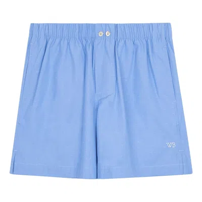 Pre-owned Wales Bonner Sunday Short 'pastel Blue' | Men's Size S