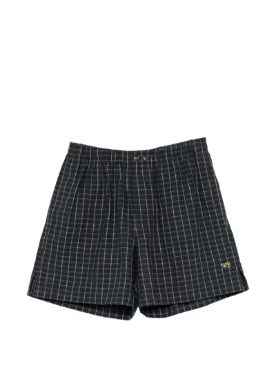 Wales Bonner Sunday Shorts In Blue