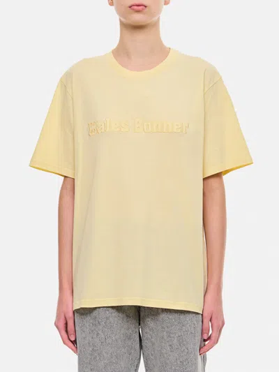WALES BONNER T-SHIRT WALES BONNER MEN COLOR YELLOW,G37121003
