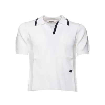 Wales Bonner T Shirts And Polos In White