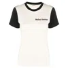 Wales Bonner Logo-embroidered T-shirt In Neutrals/black