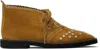 Wales Bonner Tan Desert Lace Studs Boots In 20085 416 Tan + Stud