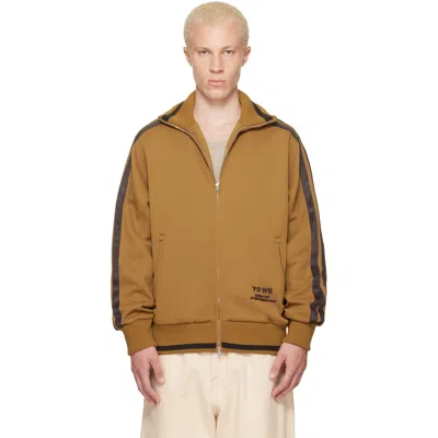 Wales Bonner Tan Y-3 Joint Sports Jacket In Brown