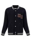 Wales Bonner 'the October Varsity' Bomber Jacket In Multi