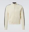 Wales Bonner Fine-knit Track Jacket In Neutral