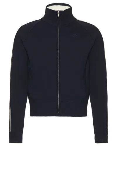 Wales Bonner Tide Track Top In Blue