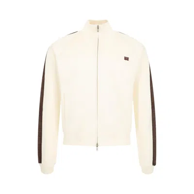 Pre-owned Wales Bonner Tide Track Top 'ivory' | Cream | Men's Size L