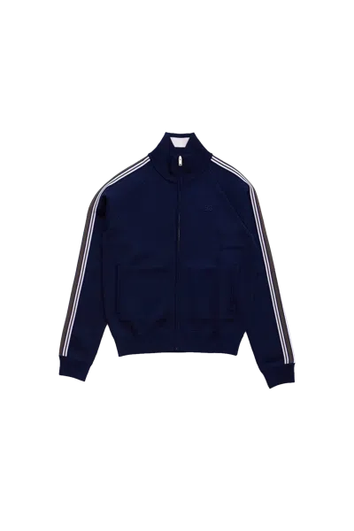 Wales Bonner Tide Track Top Navy In Blue