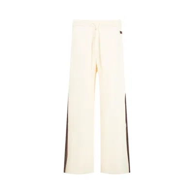 Pre-owned Wales Bonner Tide Trackpant 'ivory' | Cream | Men's Size Xl