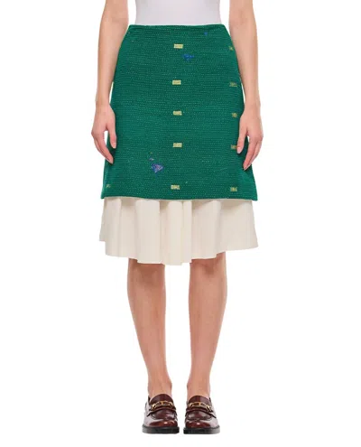WALES BONNER TRIUMPH SKIRT