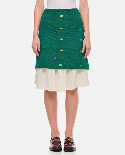 WALES BONNER TRIUMPH SKIRT