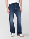 Wales Bonner Trousers Faded Denim Side Stripes In Blue