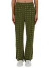Wales Bonner Power Straight-leg Track Pants In Green