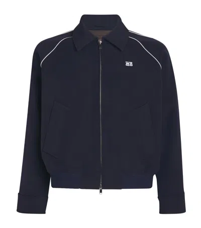 Wales Bonner Twill Voice Jacket In Blue
