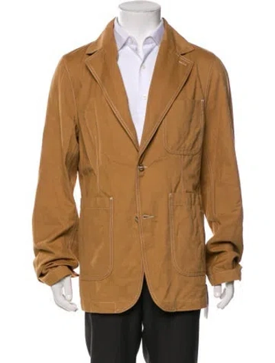 Pre-owned Wales Bonner Utility Jacket In Brown