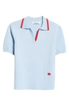 WALES BONNER WALES BONNER VERSE JOHNNY COLLAR POLO