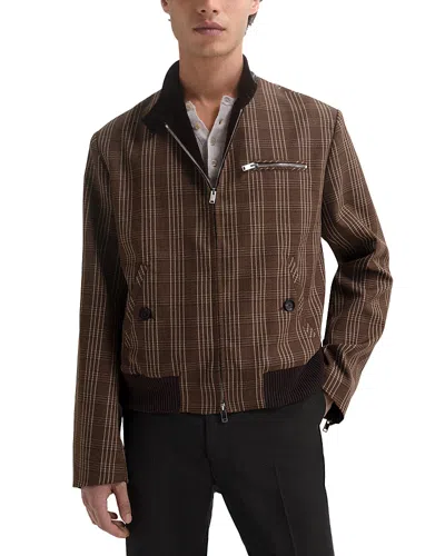 Wales Bonner Wales Boner Axis Slim Fit Jacket In Animal Print