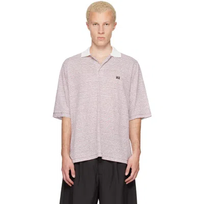 Wales Bonner White & Red Bask Polo