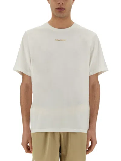 WALES BONNER WHITE SHORT SLEEVES T-SHIRT