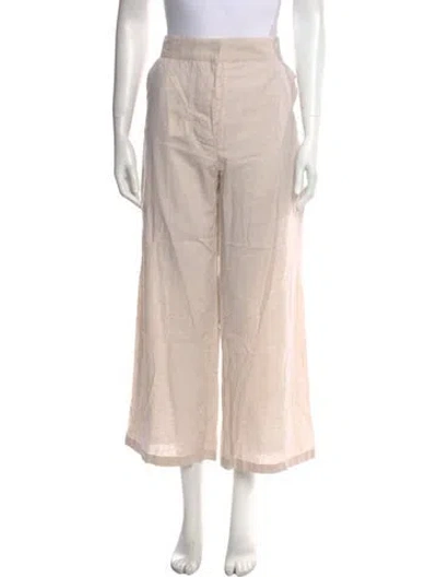 Pre-owned Wales Bonner Wide Leg Pants In Neutral