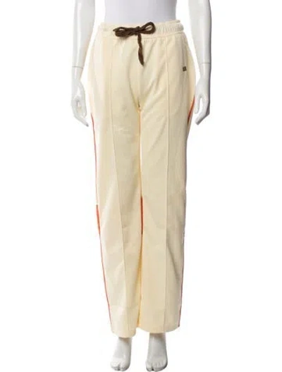 Pre-owned Wales Bonner Wide Leg Pants In Yellow