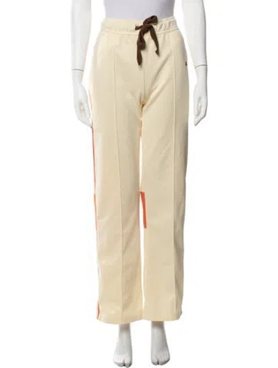 Pre-owned Wales Bonner Wide Leg Pants In Yellow