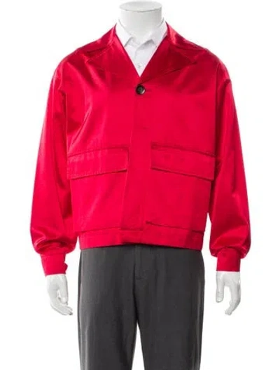 Pre-owned Wales Bonner Windbreaker In Red