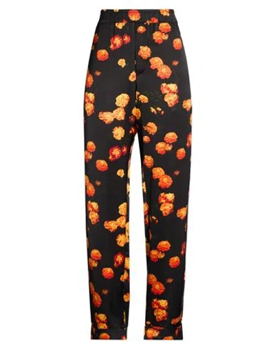 Wales Bonner Woman Pants Black Size 8 Viscose
